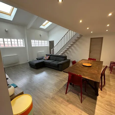 Feriehus Maison De 100m2 Style Loft 7 Lits