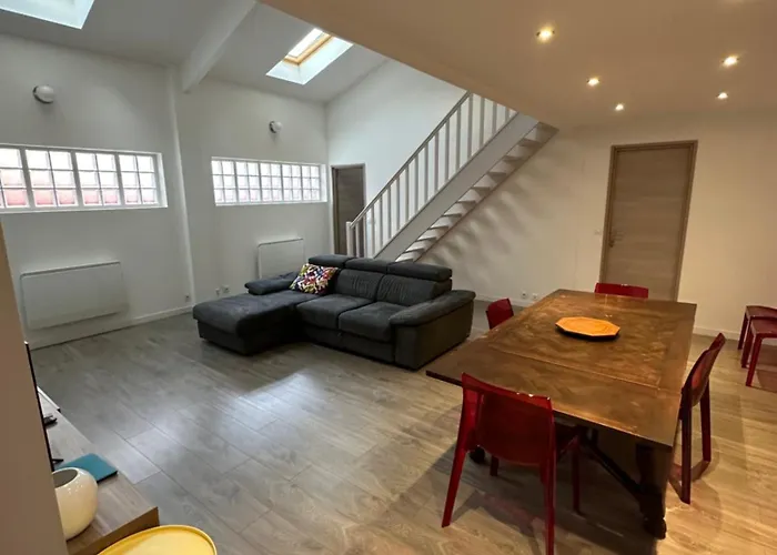 بيت للعطل Maison De 100m2 Style Loft 7 Lits