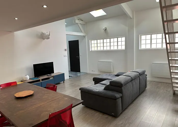 بيت للعطل Maison De 100m2 Style Loft 7 Lits *